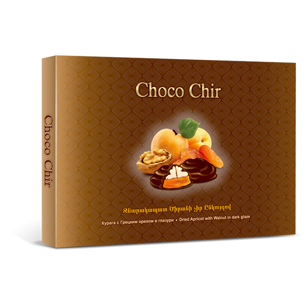 Choco Chir 230g Apricot with walnut
